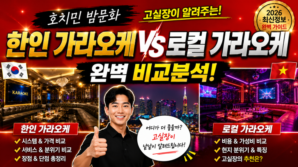 호치민 밤문화 한인 가라오케